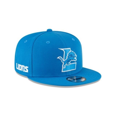 Sapca New Era Detroit Lions NFL Logo Mix 9FIFTY Snapback - Albastri